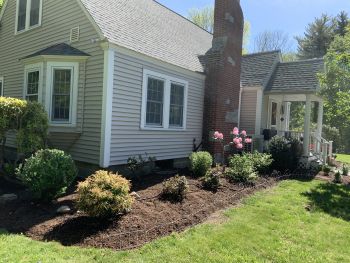 Before and After Landscaping in Lincoln